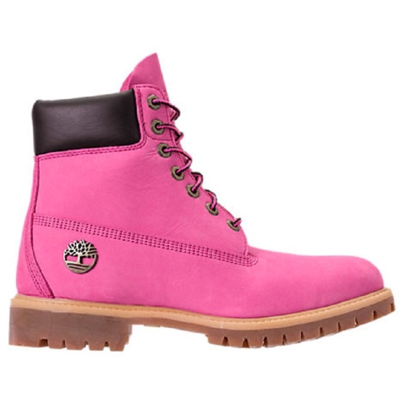 SOLD ON TRADESY BREAST CANCER TIMBERLAND BOOTS MEN - Picture 6 of 8